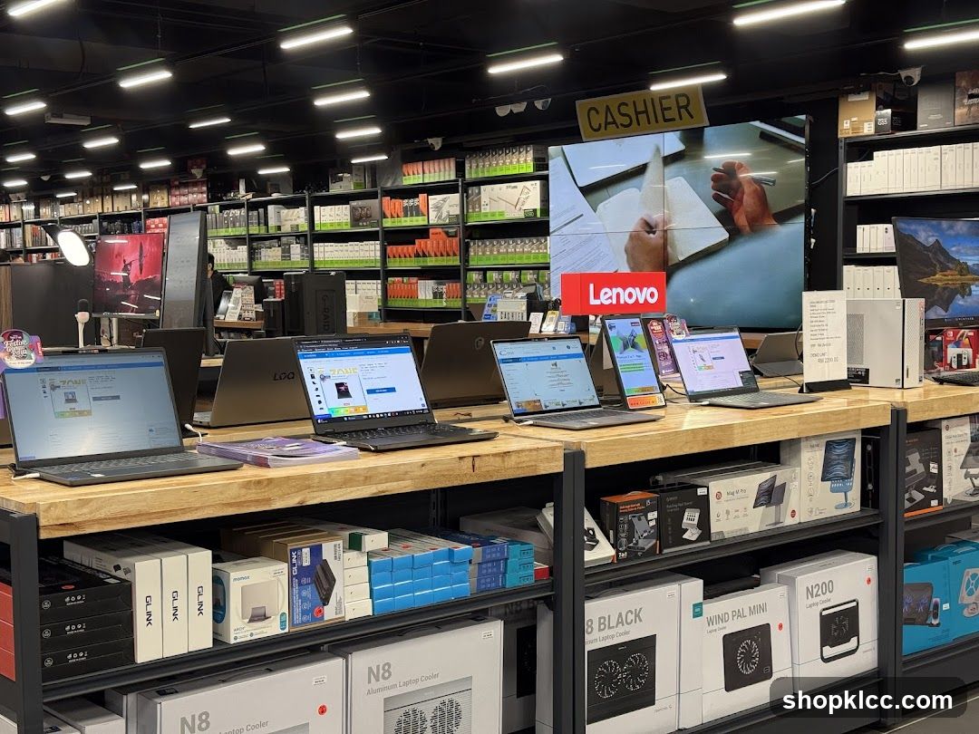 Electronics Store Display