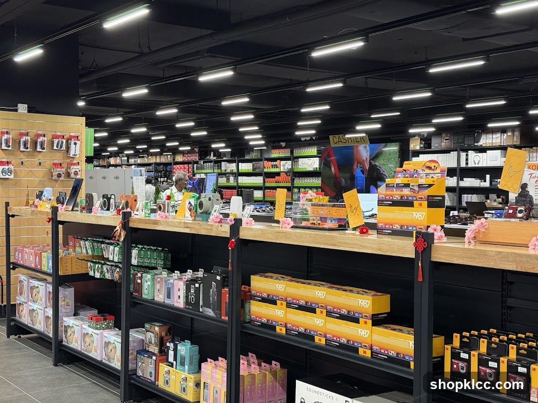 Electronics Store Interior