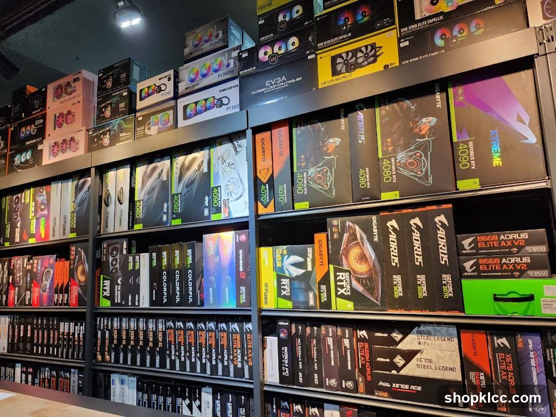 Computer Components Display
