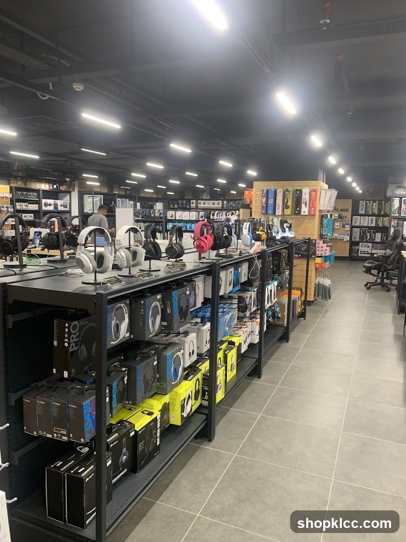 Electronics Store Interior