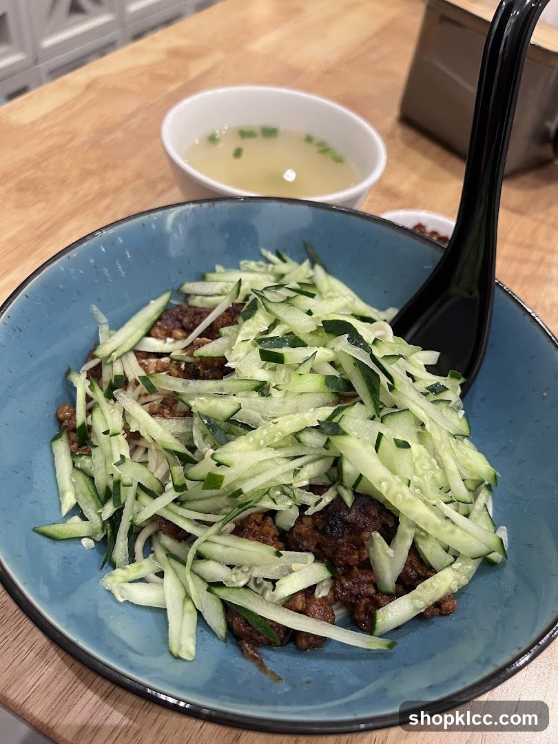 Noodles with Toppings and Broth