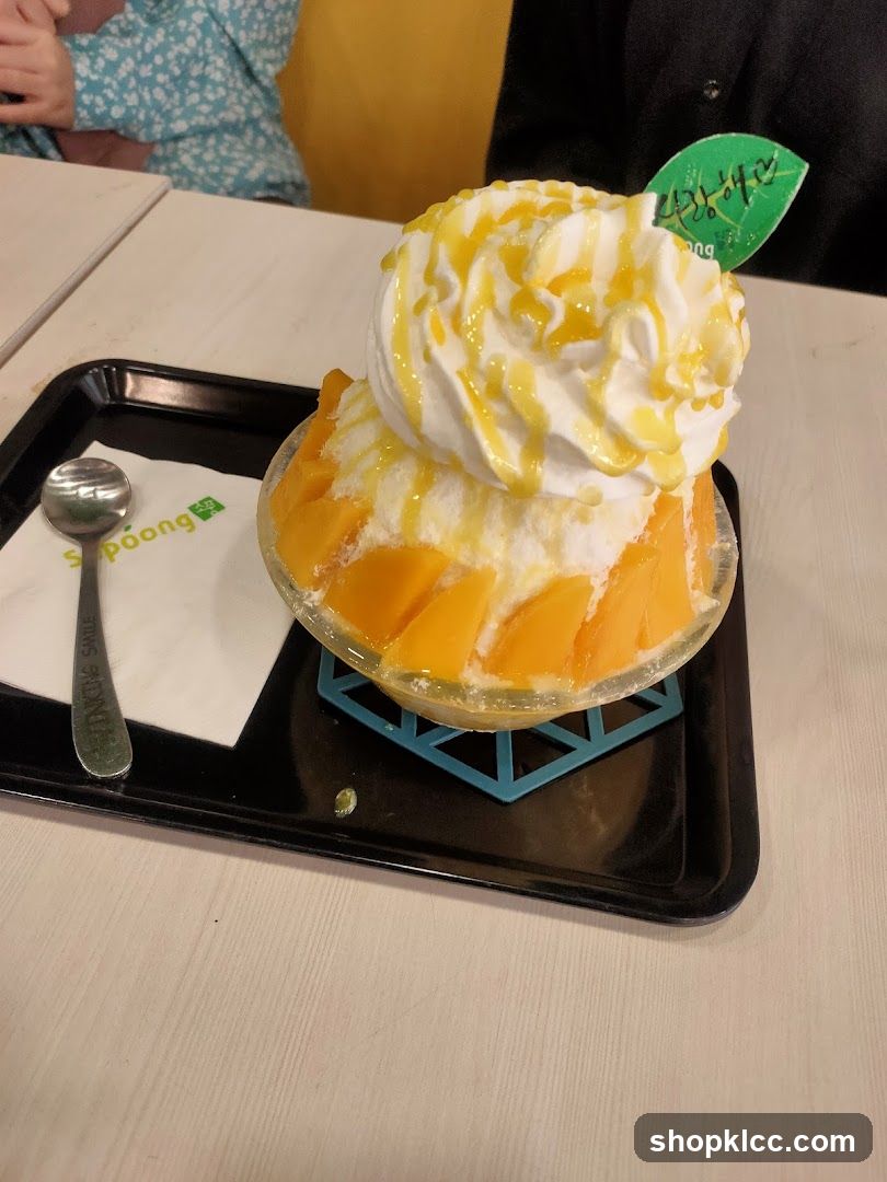 Mango Bingsu