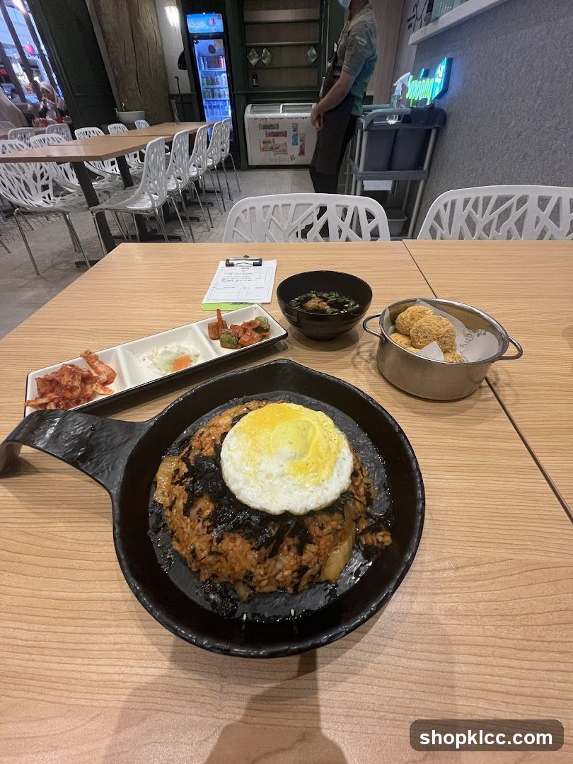 Restaurant Table with Food