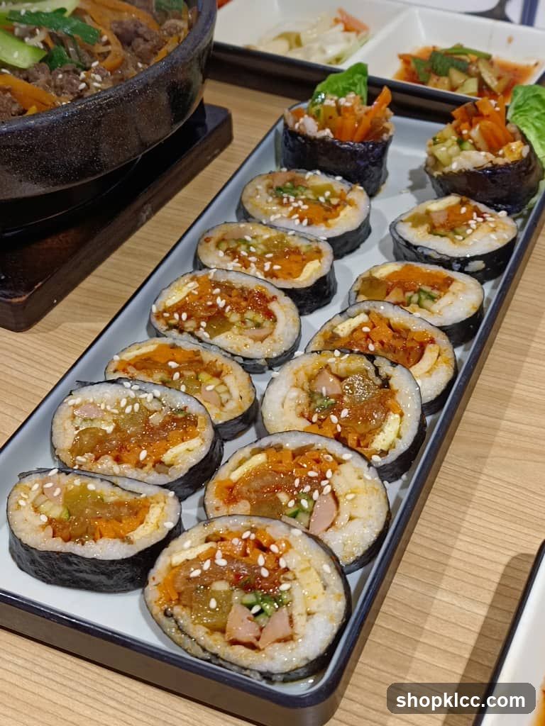 Korean Food Platter