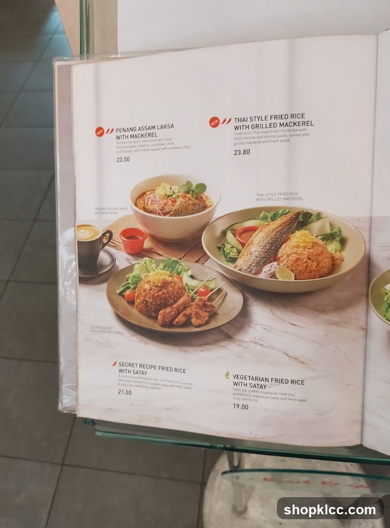 Menu Page