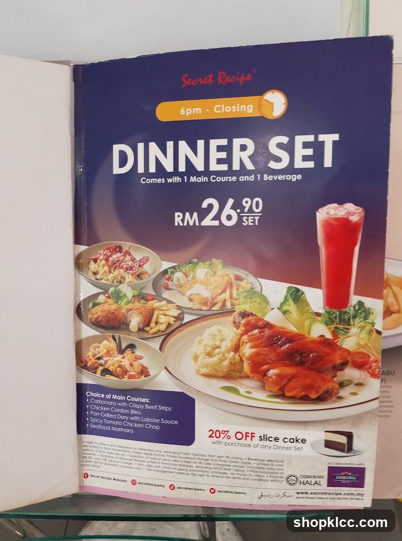 Secret Recipe Dinner Set
