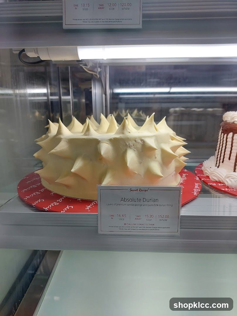 Absolute Durian Cake