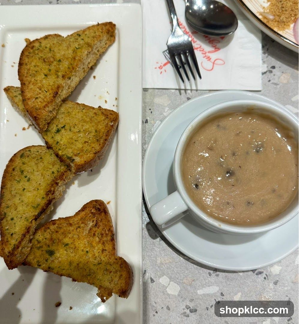 Garlic Bread and Soup