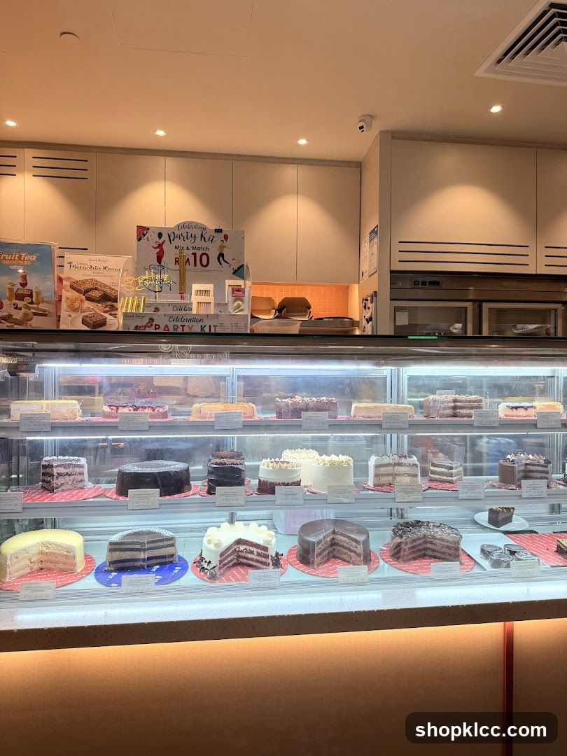 Cakes and Party Kits Display