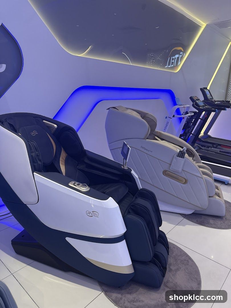 Massage Chairs and Treadmills
