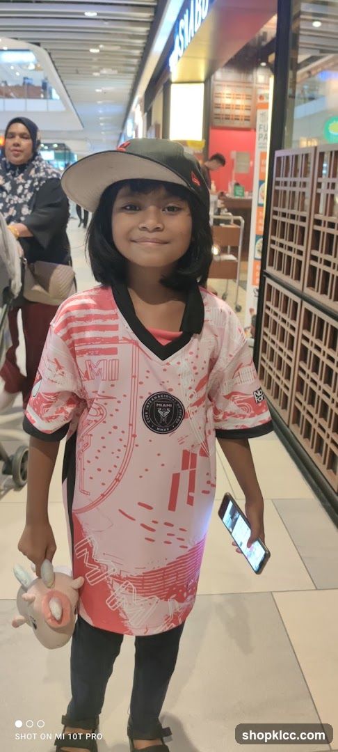 Girl in Soccer Jersey