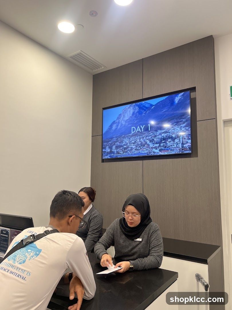 Reception Desk Interaction