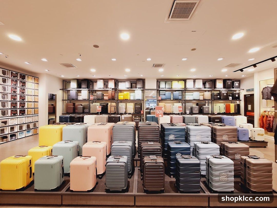 Luggage Store Display