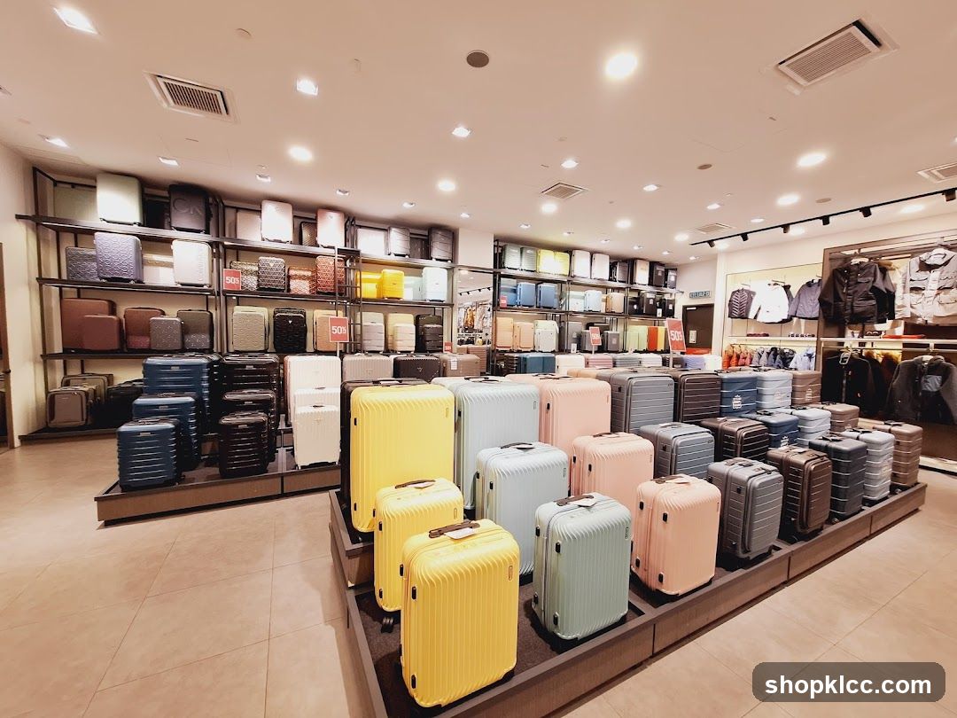 Luggage Store Interior