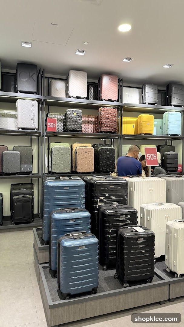Luggage Store Display