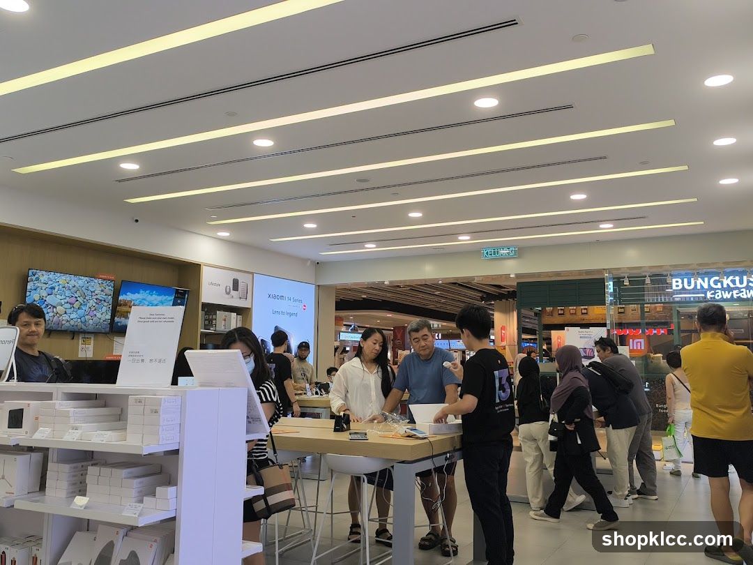 Electronics Store Interior