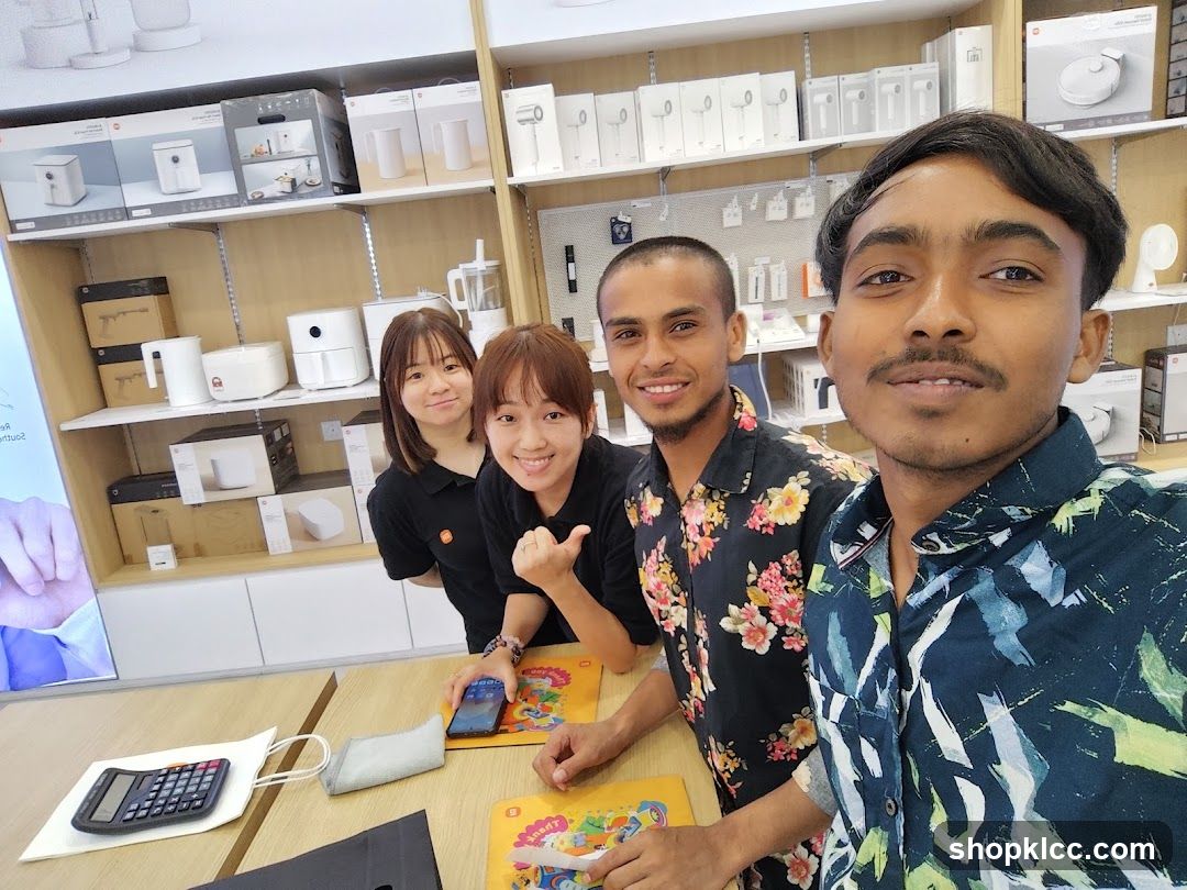 People in a store
