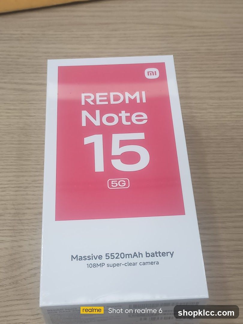 Redmi Note 15 Box