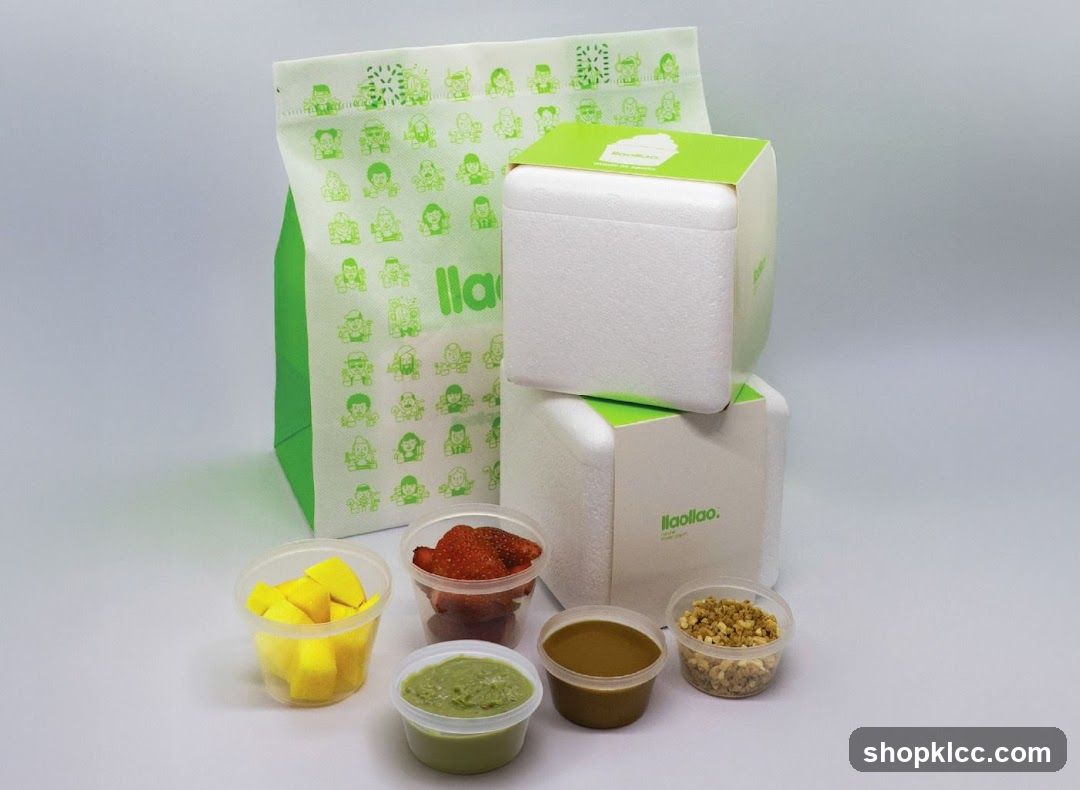 Dessert Toppings and Packaging