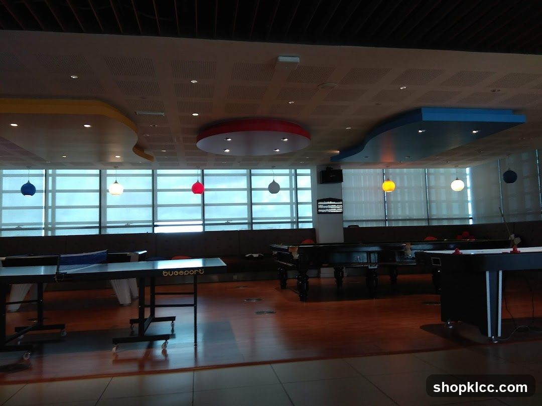 Game Room with Pool and Ping Pong Tables
