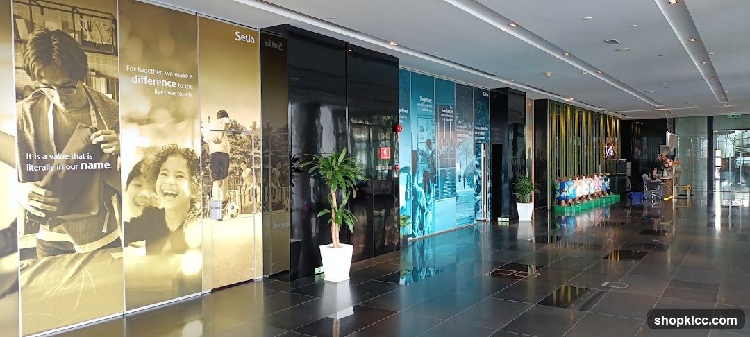 Office Lobby with Branding
