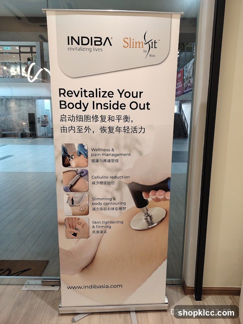 INDIBA Slimfit Banner