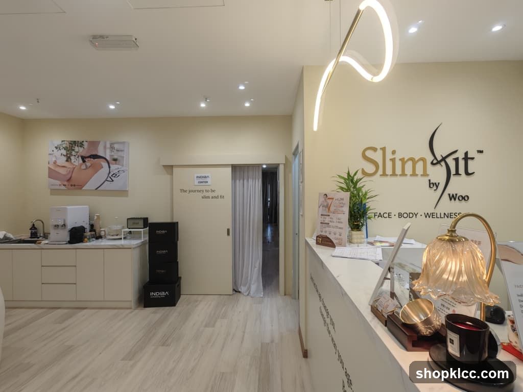 Slimfit by Woo reception area