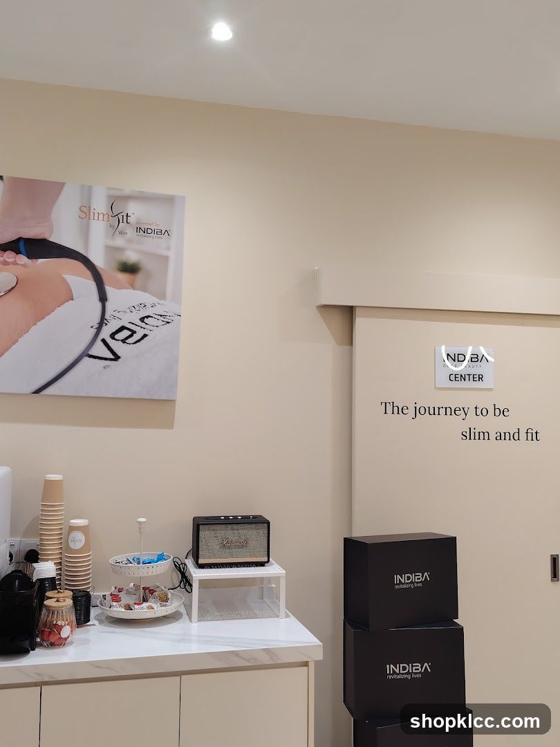 Beauty treatment room