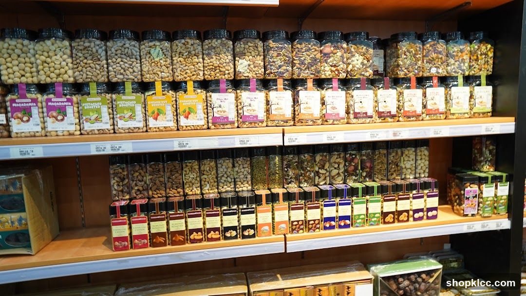 Assortment of Nuts and Dried Fruits