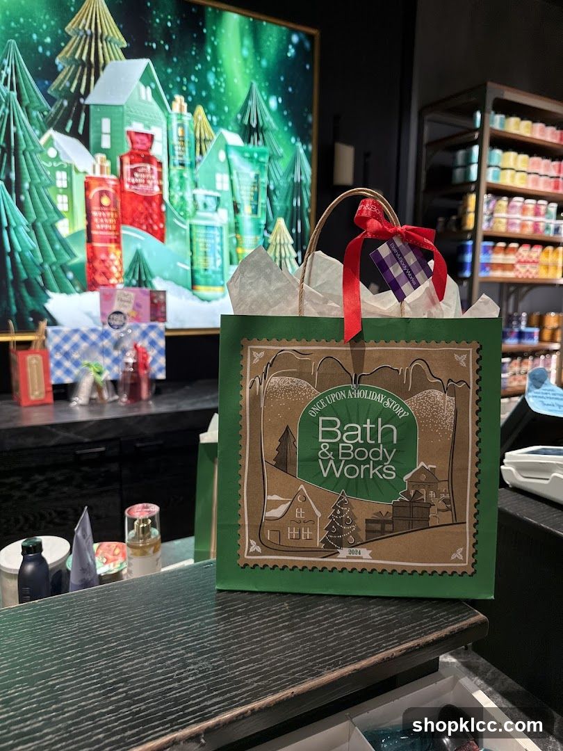 Bath & Body Works Holiday Gift Bag