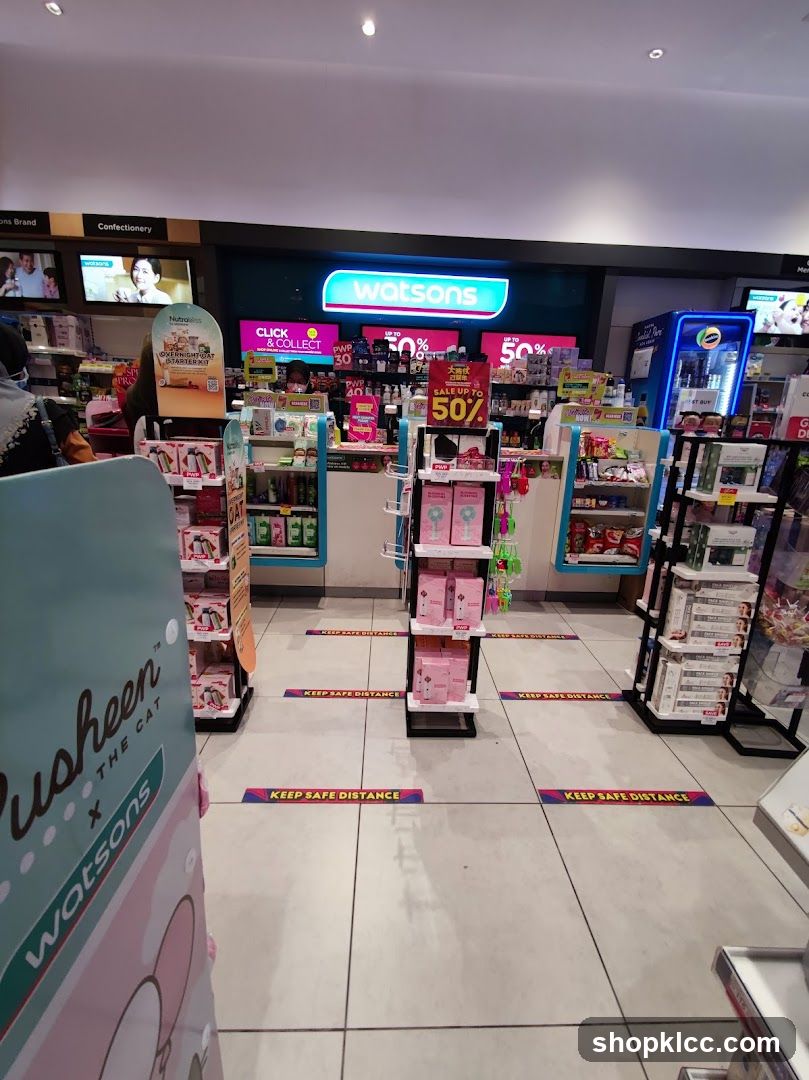 Watsons Store Interior