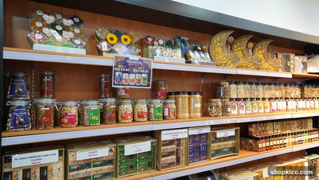 Nuts and Dried Fruits Display