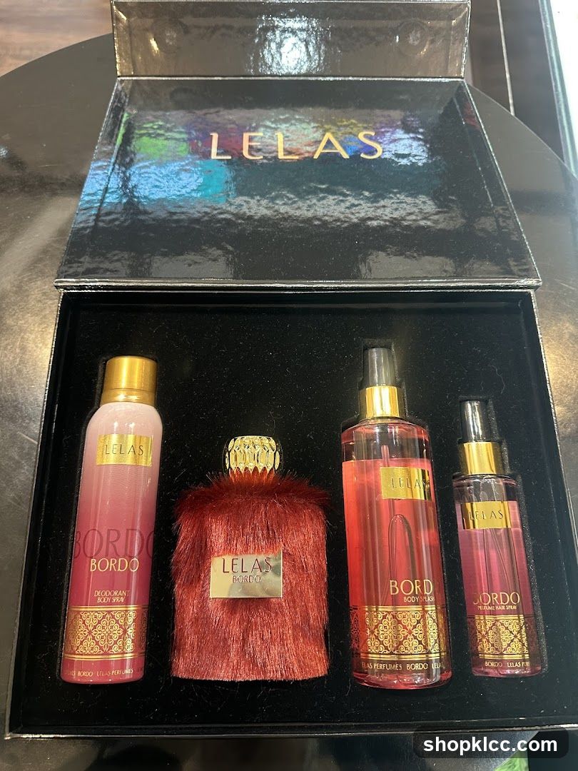 Lelas Bordo Gift Set
