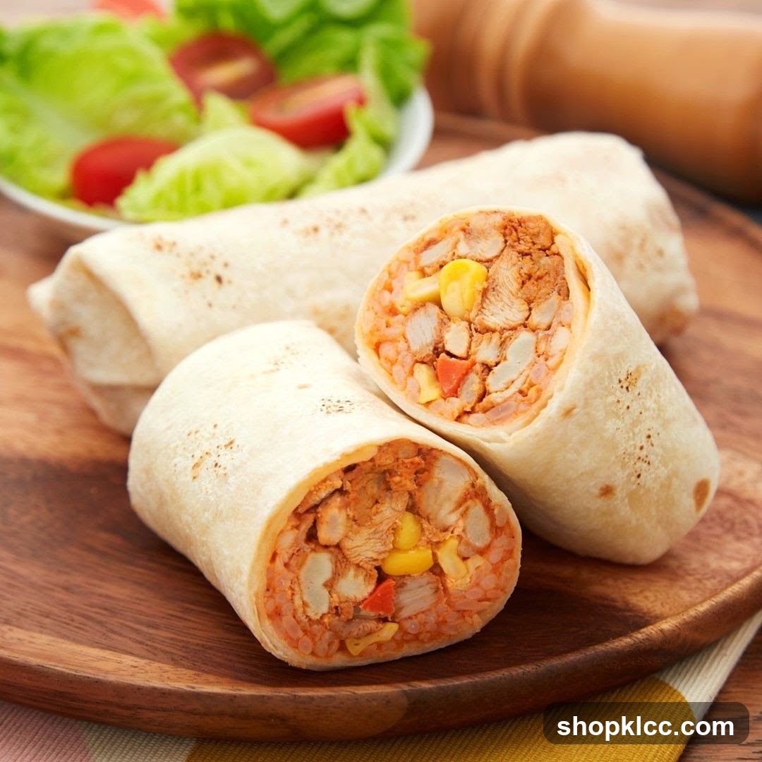 Chicken Burritos
