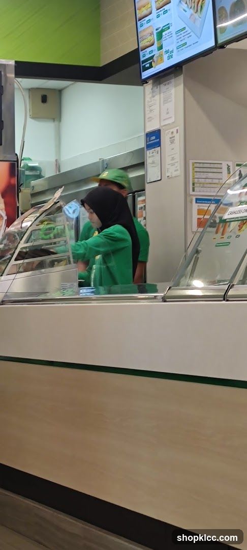 Sandwich Shop Counter