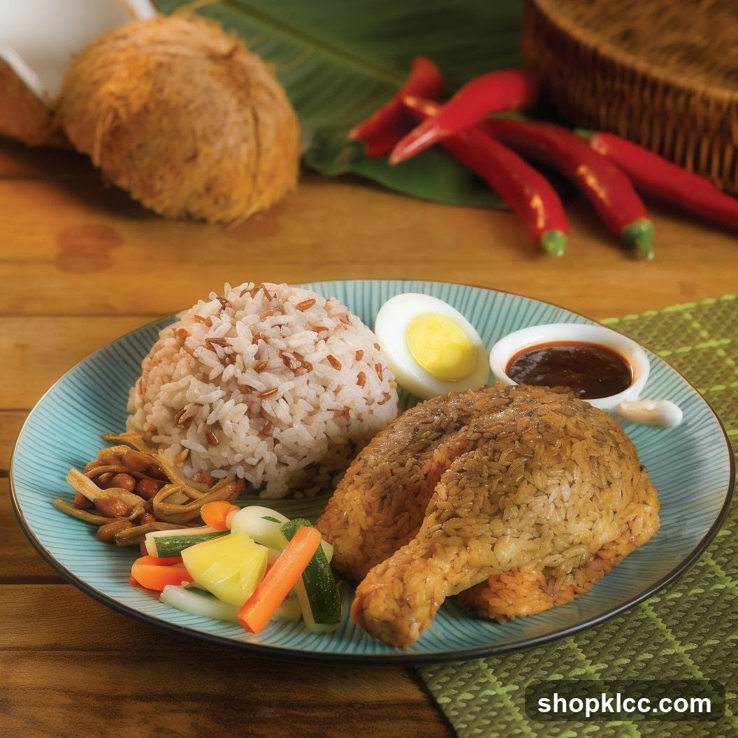 Nasi Lemak Dish