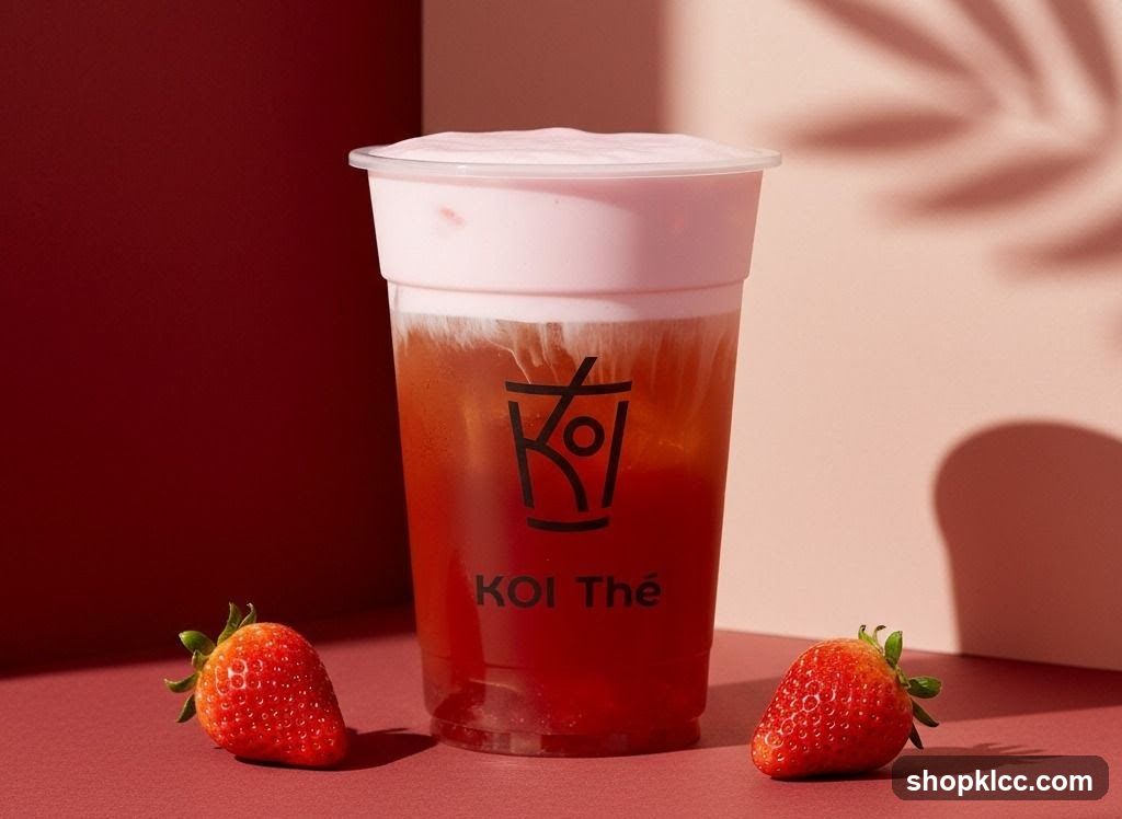 Strawberry Tea Drink