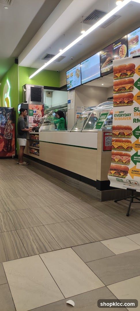 Subway Sandwich Shop Interior