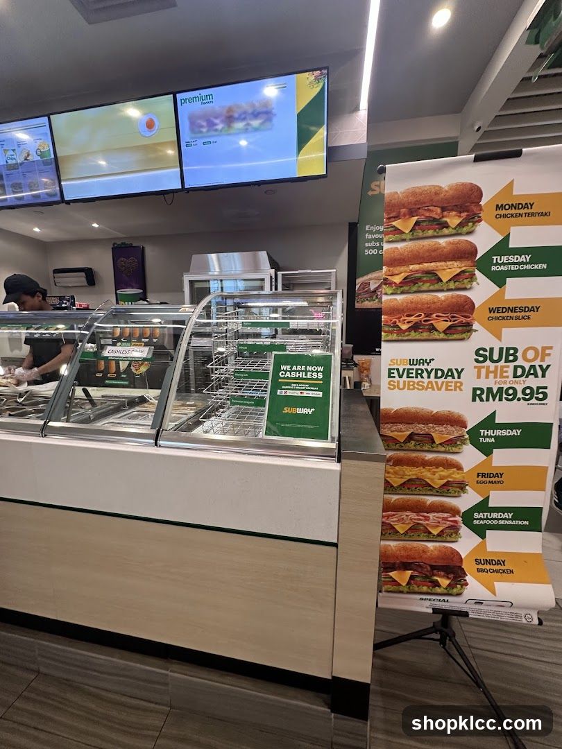Subway Sub of the Day Promotion
