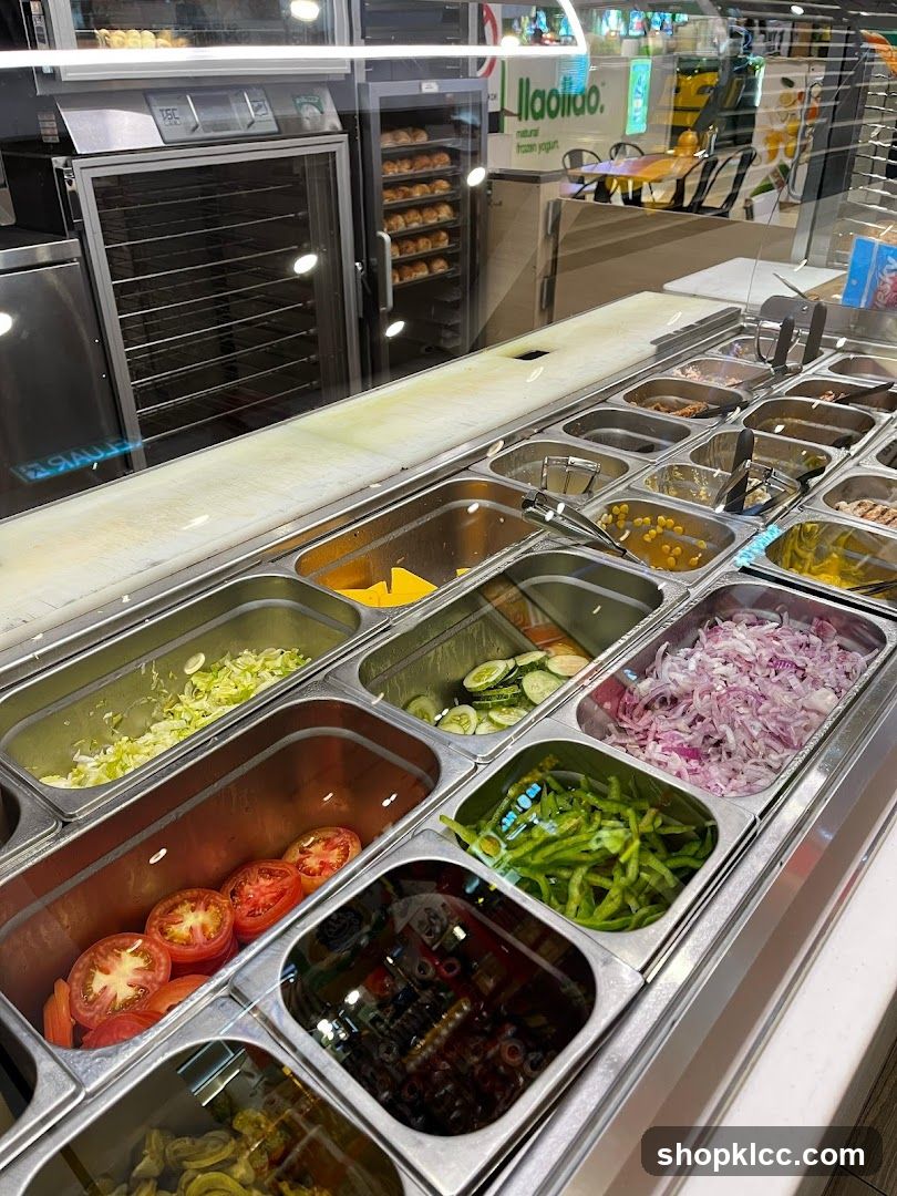 Sandwich Toppings Bar