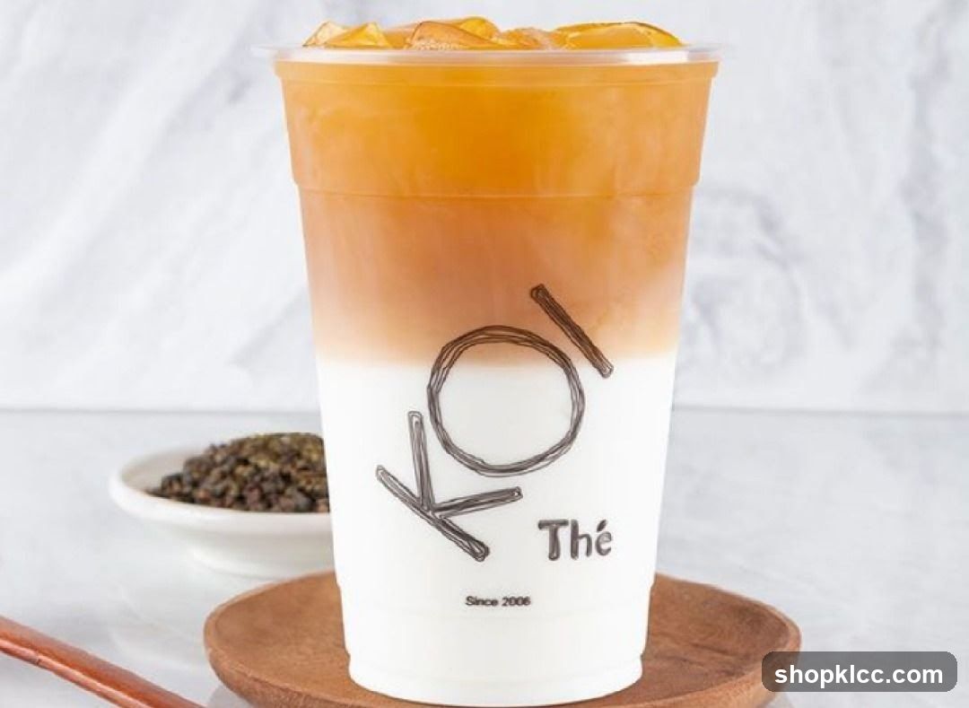 Layered Milk Tea