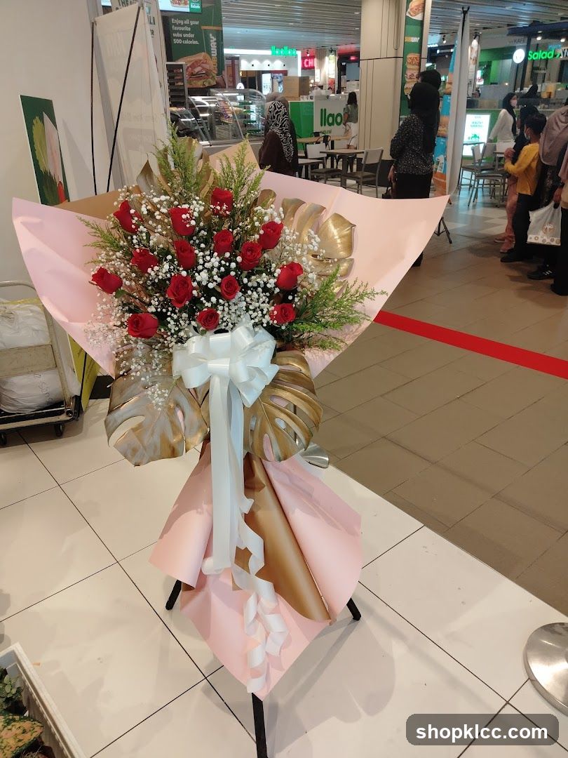Flower Arrangement in Mall