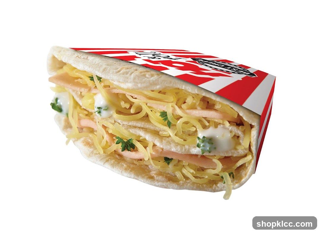 Savory Crepe with Ham and Cheese