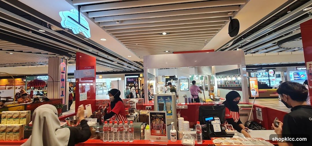 Food stall in a mall
