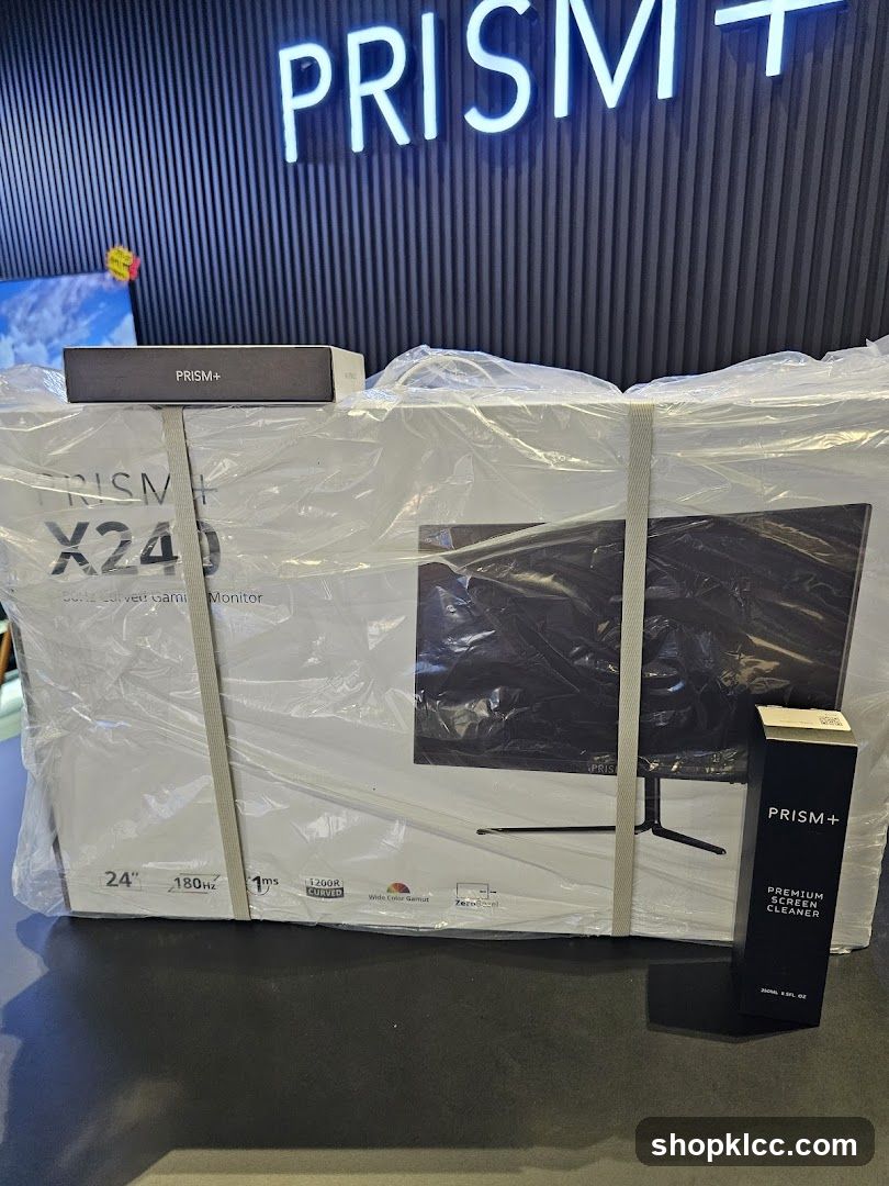 PRISM+ X240 Gaming Monitor Box