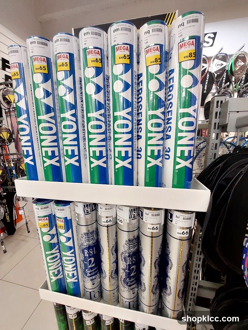 Badminton Shuttlecocks Display