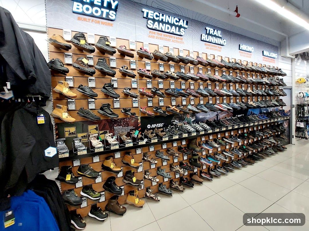Footwear Store Display