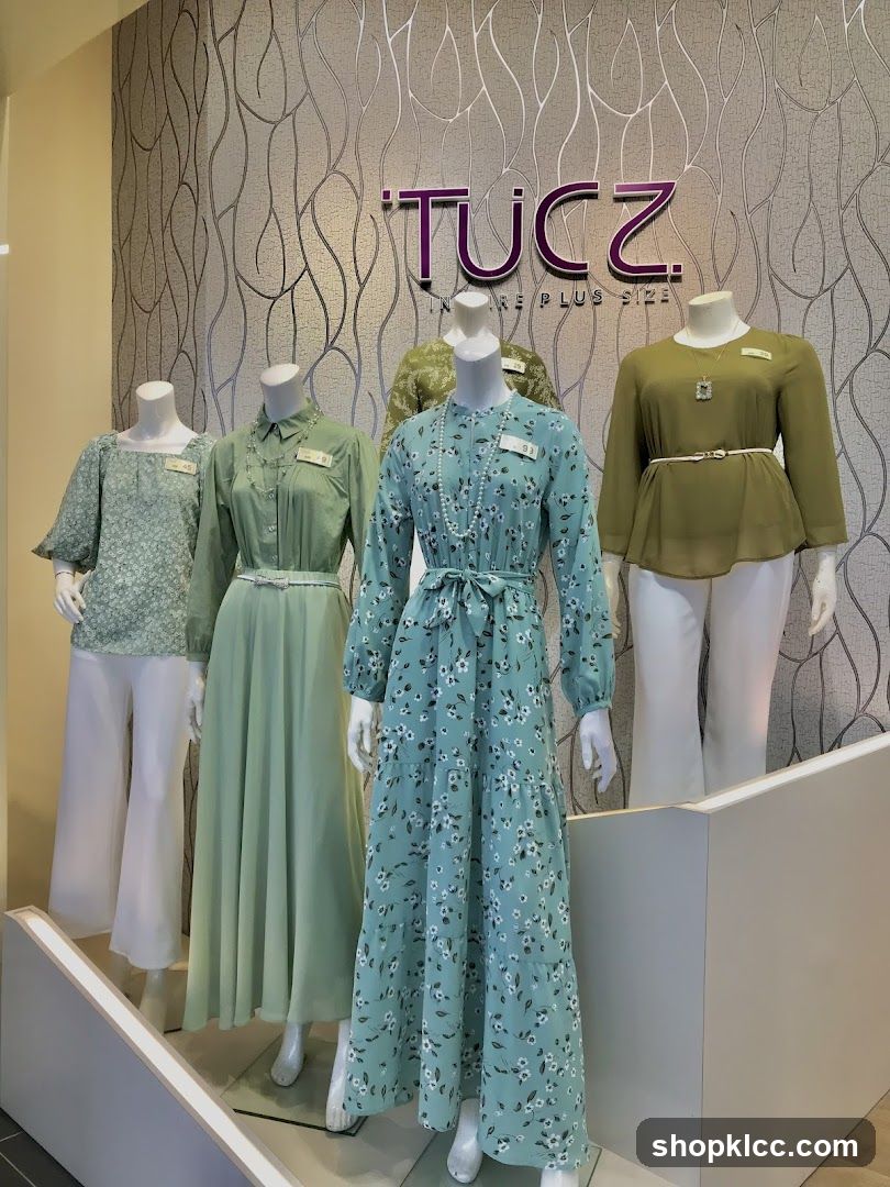 Mannequins in a store display