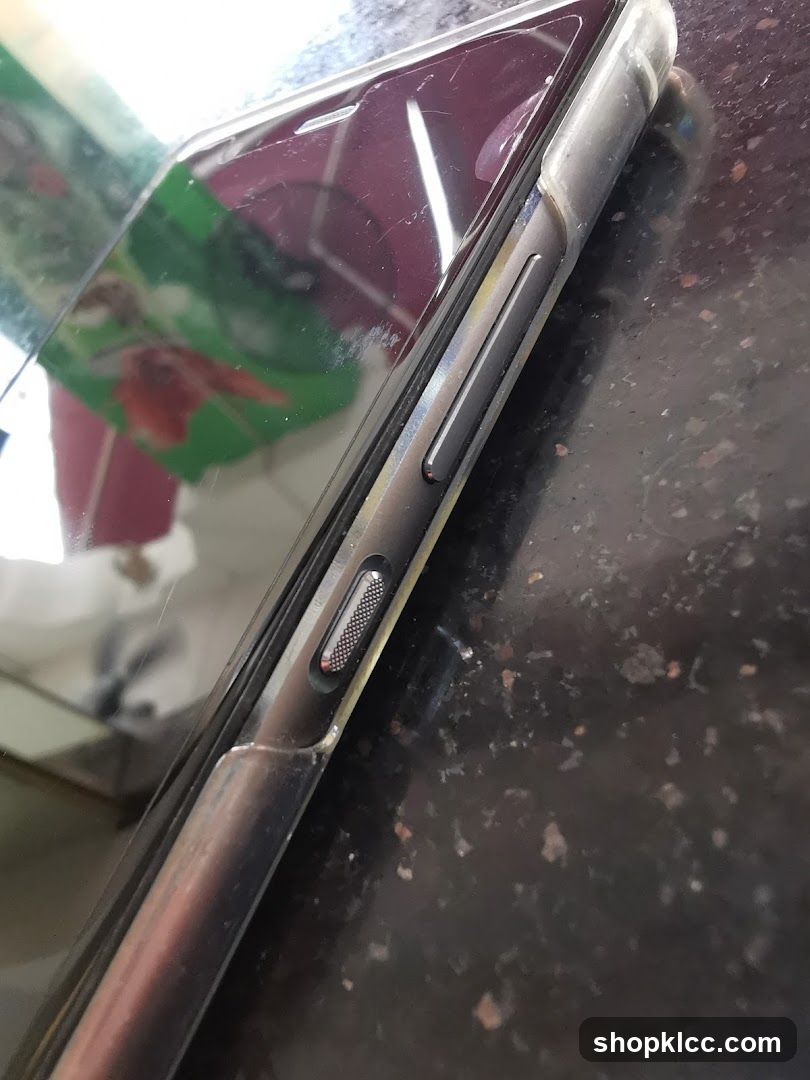 Smartphone Side Buttons