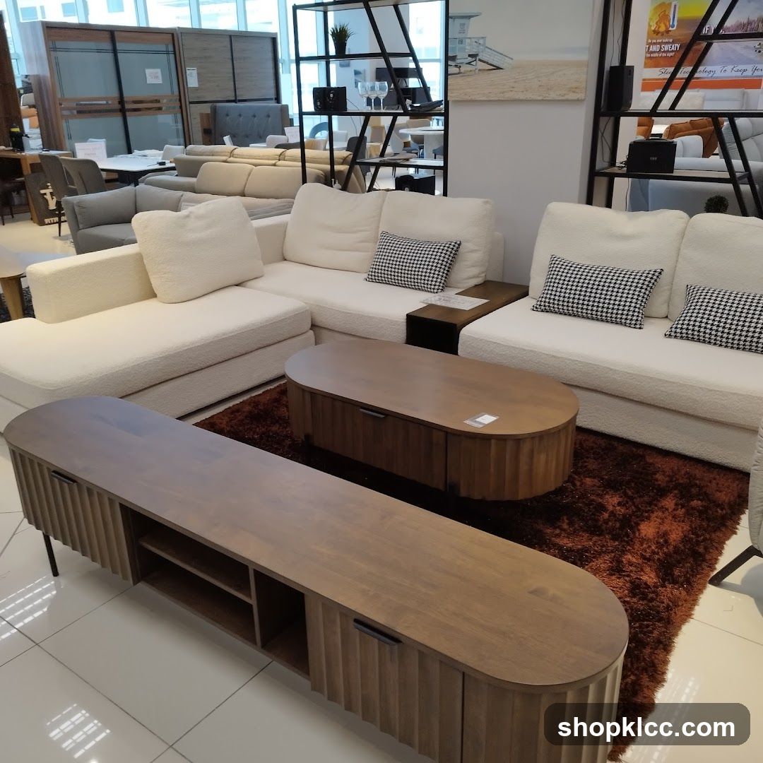 Living Room Furniture Display